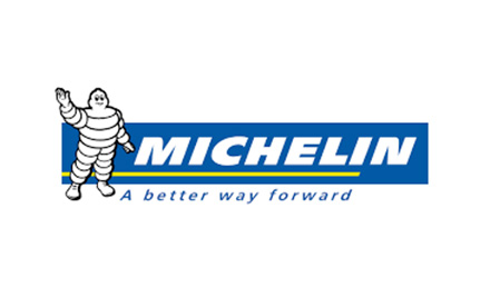 logotype de l'entreprise Michelin, partenaire de Forests and Values