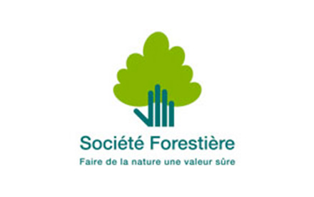 logotype de la Société Forestière, partenaire de Forests and Values