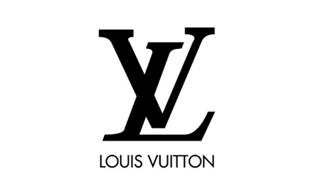 logotype de l'entreprise Louis Vuitton, partenaire de Forests and Values